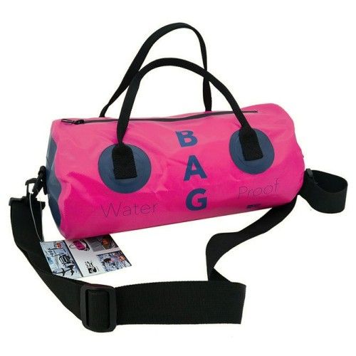 Borsa impermeabile nautica donna con manici e tracolla 5l