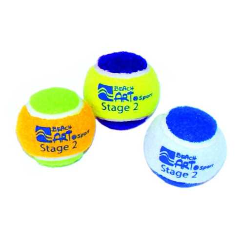 Set 3 palline beach tennis 4.8 cm ø