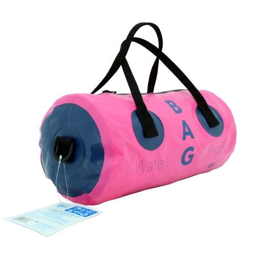 Borsa impermeabile nautica donna con manici e tracolla 5l