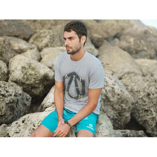 Full logo - TEE-Shirt - Maglietta man grigia