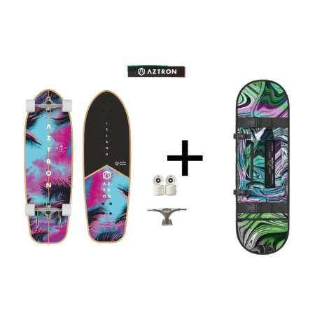 Pacchetto Surf skate Island 30 + Zaino Backpack